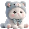 🙁 Эмодзи «Синий мишка» для Telegram