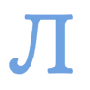 🩵 Эмодзи «Простые синие буквы и иконки» для Telegram