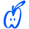 Стикер 22 Blue