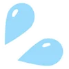 Стикер 31 blue girl