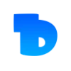 🤗 Эмодзи «Буквы в синем градиенте» для Telegram