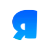🤗 Эмодзи «Буквы в синем градиенте» для Telegram