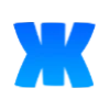 🤗 Эмодзи «Буквы в синем градиенте» для Telegram