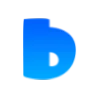 🤗 Эмодзи «Буквы в синем градиенте» для Telegram