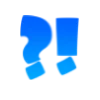 ♌ Эмодзи «Буквы в синем градиенте» для Telegram