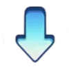 ⬇️ Эмодзи «Буквы в синем градиенте» для Telegram