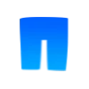 🤗 Эмодзи «Буквы в синем градиенте» для Telegram