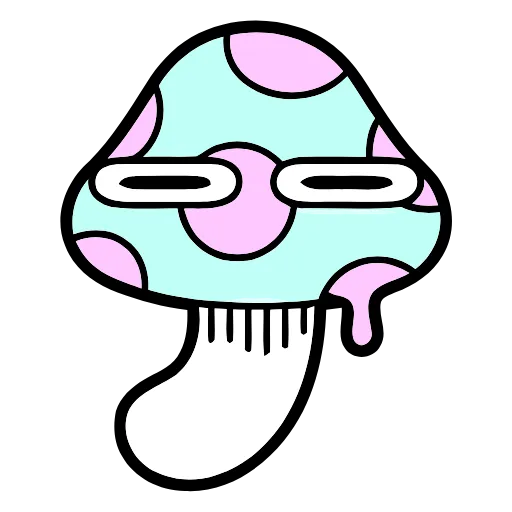 🍄 Эмодзи «Blue Ham Ham» для Telegram