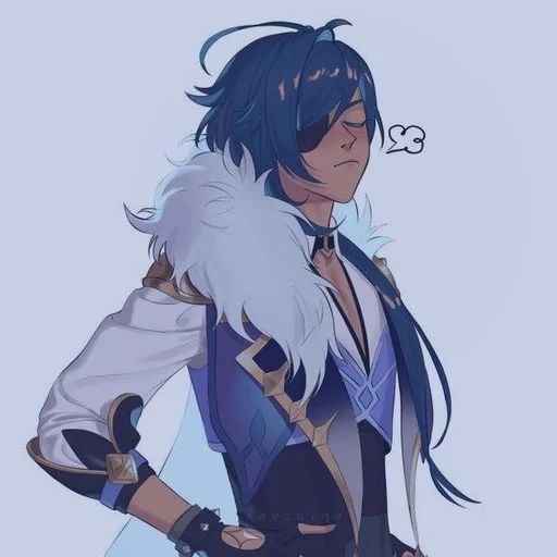 🌟 Стикер «Kaeya» для Telegram
