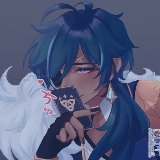 🌟 Стикер «Kaeya» для Telegram
