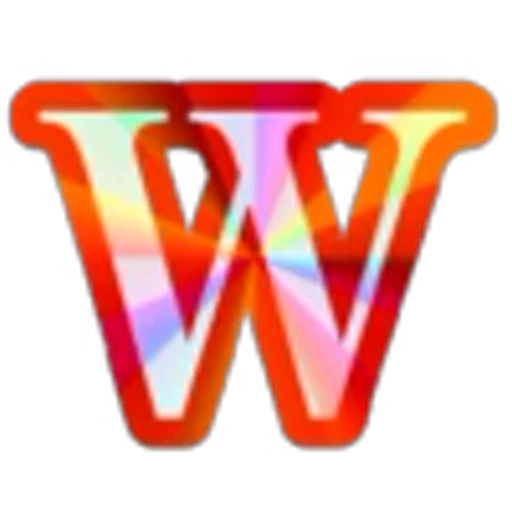 🔠 Эмодзи «Blue Rainbow Font» для Telegram