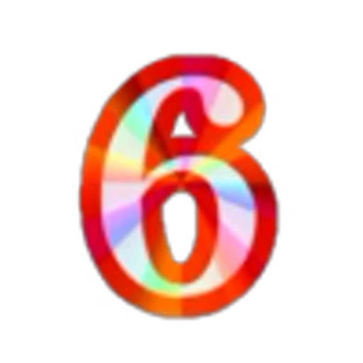 6️⃣ Эмодзи «Blue Rainbow Font» для Telegram