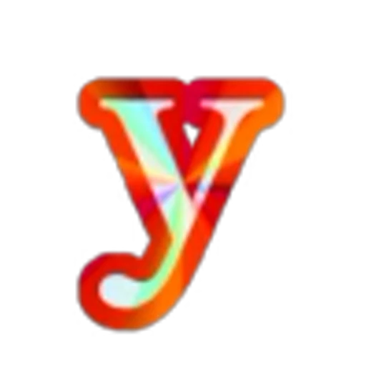 🔡 Эмодзи «Blue Rainbow Font» для Telegram