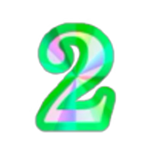 2️⃣ Эмодзи «Blue Rainbow Font» для Telegram