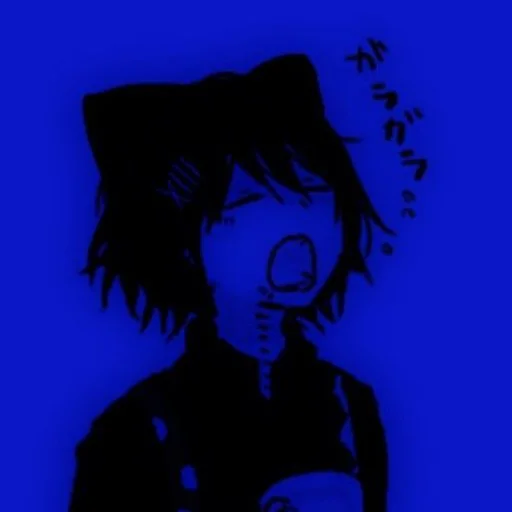 😴 Стикер «Синие стикеры» для Telegram