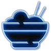 Стикер 26 Blue &amp; Black #color #blue