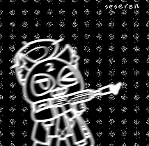 🔫 Стикер «Blue Archive (Seseren)» для Telegram