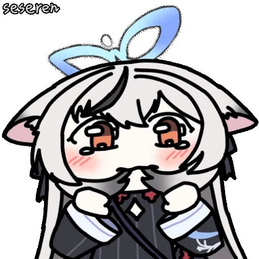 😢 Стикер «Blue Archive 2 (Seseren)» для Telegram