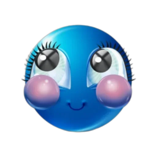 ☺️ Стикер «Blue Ball» для Telegram