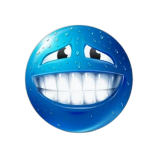 Стикерпак Blue Ball для Telegram