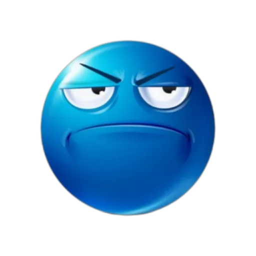 🙁 Стикер «Blue Ball» для Telegram