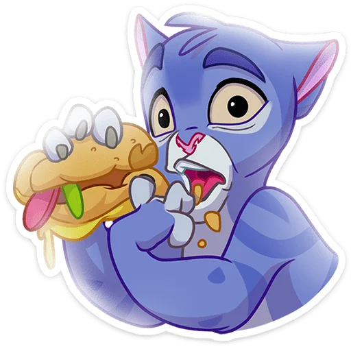 🍔 Стикер «Блю Чиз» для Telegram