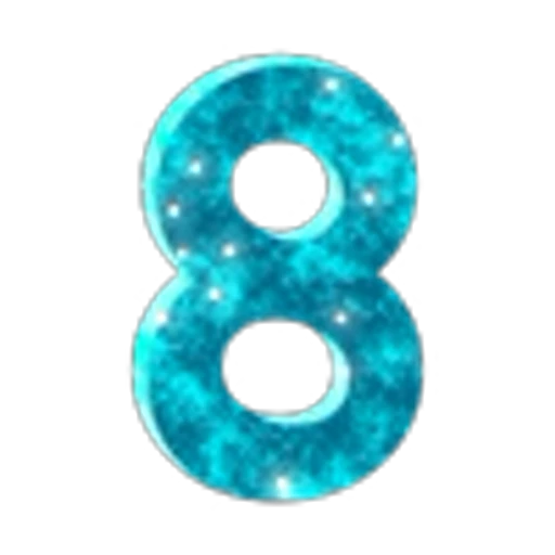 8️⃣ Эмодзи «Blue Font» для Telegram