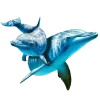 Стикер 17 Синий