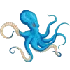 Стикер 3 Синий