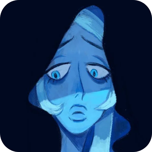 😒 Стикер «Blue Diamond» для Telegram