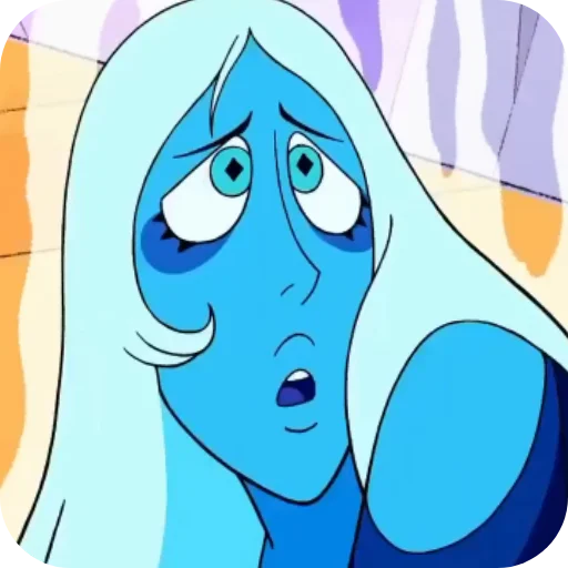 😩 Стикер «Blue Diamond» для Telegram