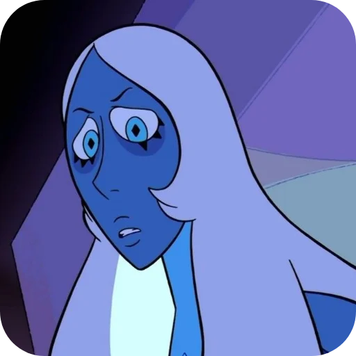 😟 Стикер «Blue Diamond» для Telegram
