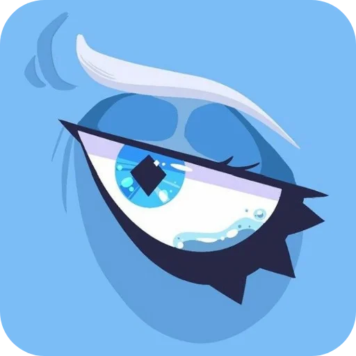😢 Стикер «Blue Diamond» для Telegram