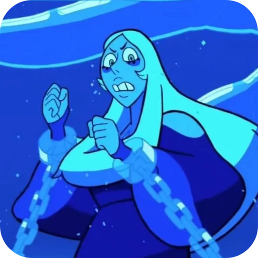 😬 Стикер «Blue Diamond» для Telegram