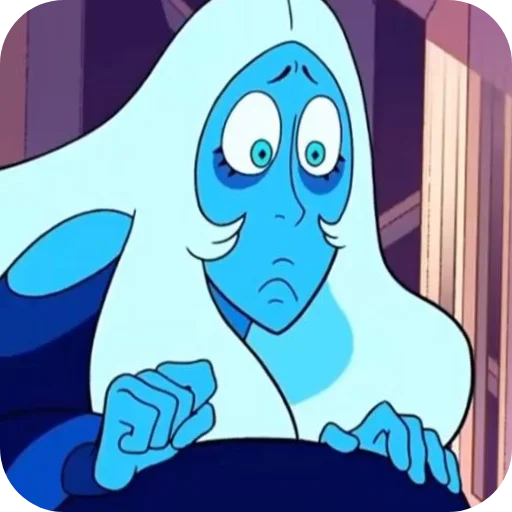 ✊ Стикер «Blue Diamond» для Telegram