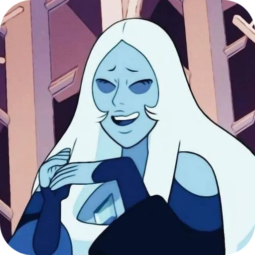 🥰 Стикер «Blue Diamond» для Telegram