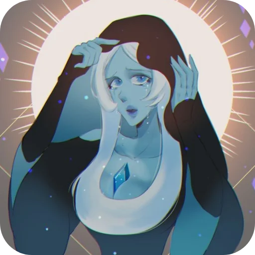 😥 Стикер «Blue Diamond» для Telegram