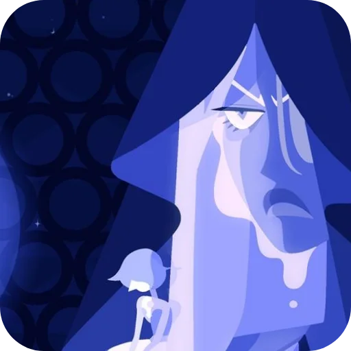 😡 Стикер «Blue Diamond» для Telegram