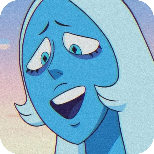 Стикерпак Blue Diamond для Telegram