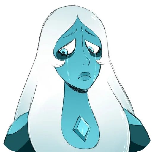 😢 Стикер «Blue Diamond» для Telegram