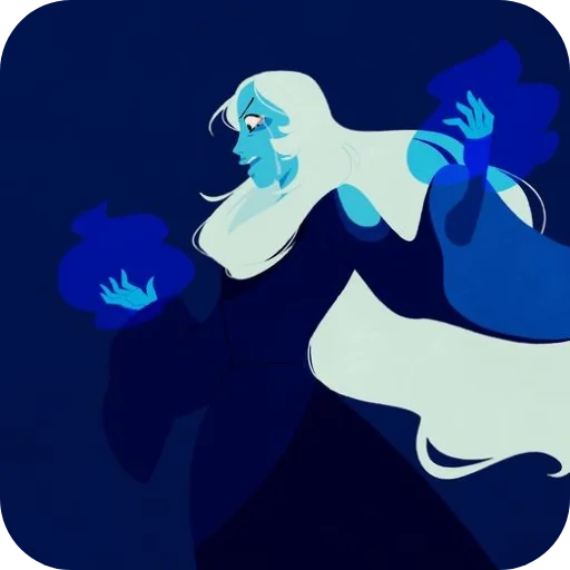 🔥 Стикер «Blue Diamond» для Telegram