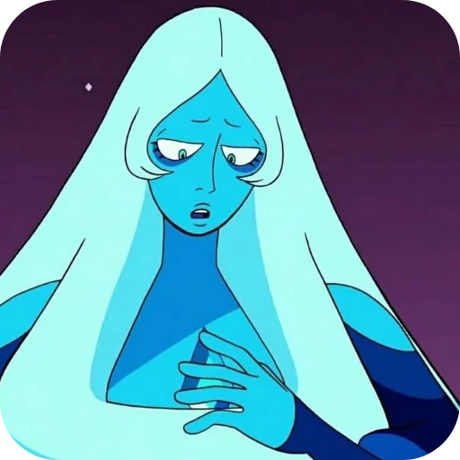 😮‍💨 Стикер «Blue Diamond» для Telegram