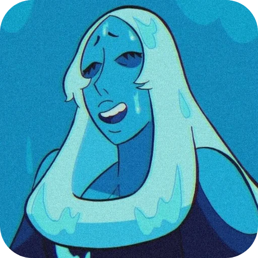 🤣 Стикер «Blue Diamond» для Telegram
