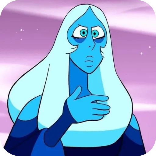 😕 Стикер «Blue Diamond» для Telegram