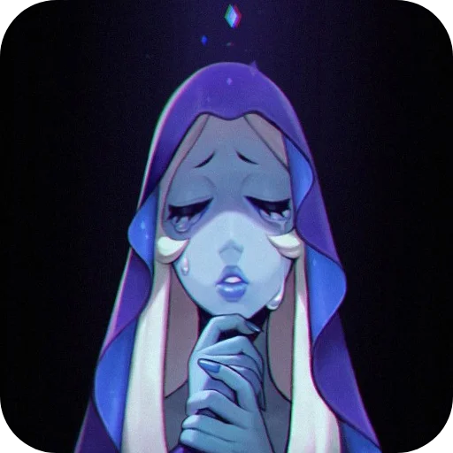 🥶 Стикер «Blue Diamond» для Telegram