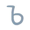 💙 Эмодзи «Серые буквы» для Telegram