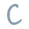 💙 Эмодзи «Серые буквы» для Telegram