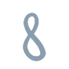 💙 Эмодзи «Серые буквы» для Telegram