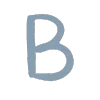 💙 Эмодзи «Серые буквы» для Telegram