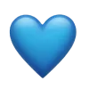 Стикер 4 Light Blue Emoji